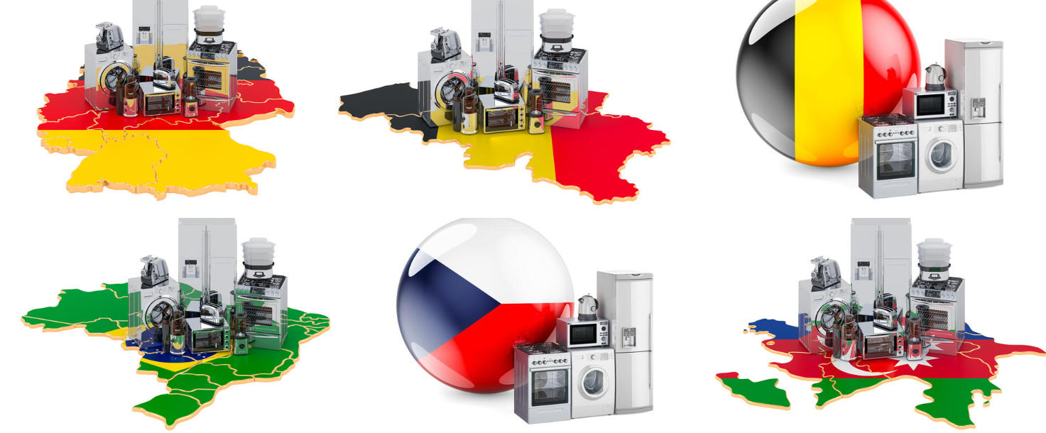 خانگی برندهای اروپایی