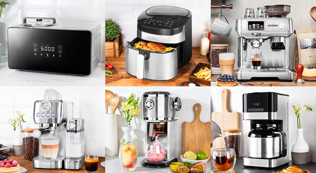 گاستروبک آلمان: اسپرسو ساز، مخلوط کن و دیگر لوازم خانگی حرفه‌ای در ترب شاپ