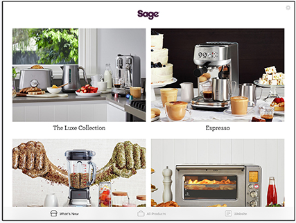 محصولات آشپزخانه سیج انگلستان در ترب شاپ