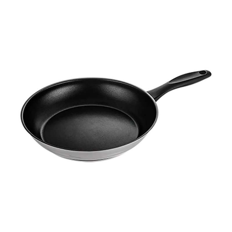 ماهیتابه القایی فاگور اسپانیا انارا 28 سانتی‌متر، استیل ضد زنگ، پوشش نچسب اکولوژیکی XYLAN PLUS بدون PFOA، کف پخش‌کننده 3 لایه، مناسب برای انواع اجاق گاز، شیشه و سرامیک، گاز، ماشین ظرفشویی