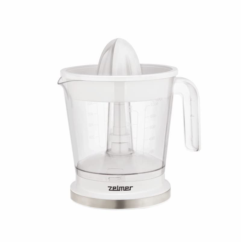 آب مرکبات گیری زلمر لهستان Zelmer ZJE2800 وات 40 ظرفیت 1 لیتر کنترل غلظت آبمیوه سفید