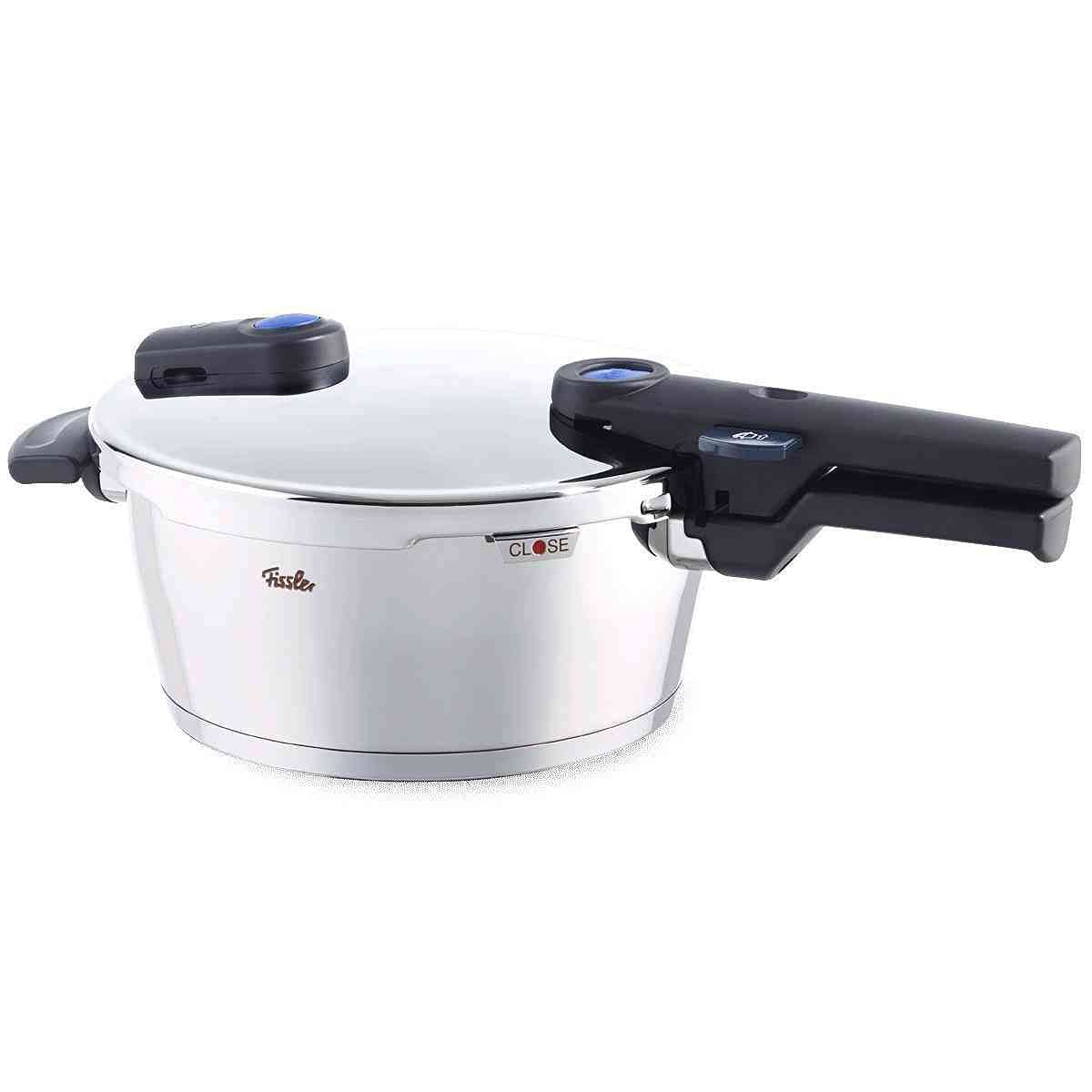 زودپز فیسلر آلمان اورجینال Fissler Vitaquick / اجاق گاز فشار (3.5 لیتر، Ø 22 سانتی متر) اجاق گاز فشاری استیل ضد زنگ، 2 سطح پخت - القایی