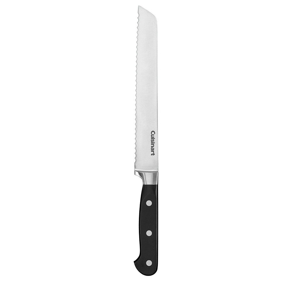 چاقو تکی آشپزخانه Cuisinart C77TR-8BD Triple Rivet Collection Brotmesser, 20,3 cm, Schwarz
