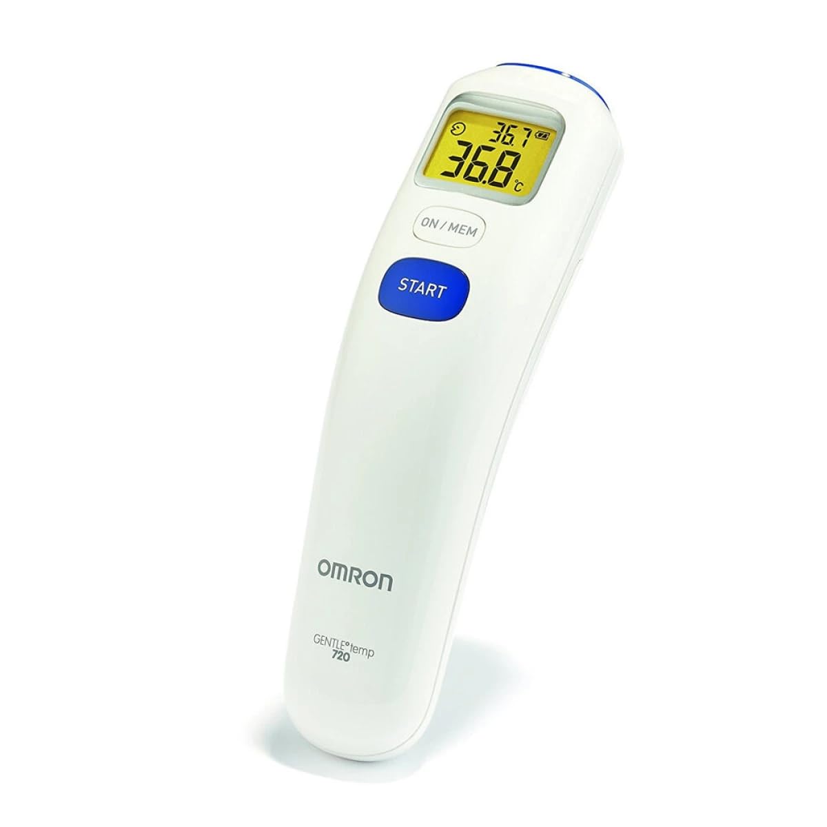 دماسنج دیجیتالی امرون ژاپن OMRON Gentle Temp 720، دماسنج دیجیتالی تب بدون تماس برای نوزادان، کودکان و بزرگسالان با حافظه