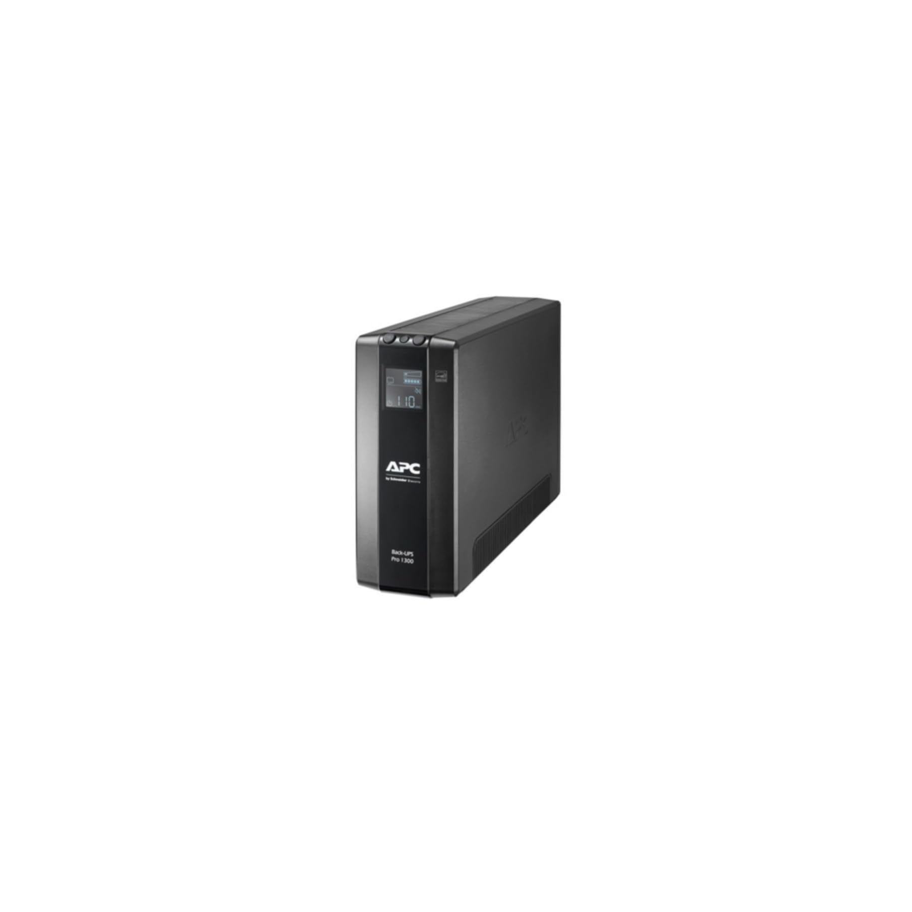 یو پی اس APC ساخت اشنایدر الکتریک مدل Back UPS PRO - BR1300MI - توان 1300 ولت آمپر - مدل MI (8 پریز IEC، پریزهای IEC برای دستگاه های سرد، رابط LCD، محافظت از خط داده 1 گیگابایتی) توان 1300 ولت آمپر - مدل MI IEC - پریزهای IEC برای دستگاه های سرد