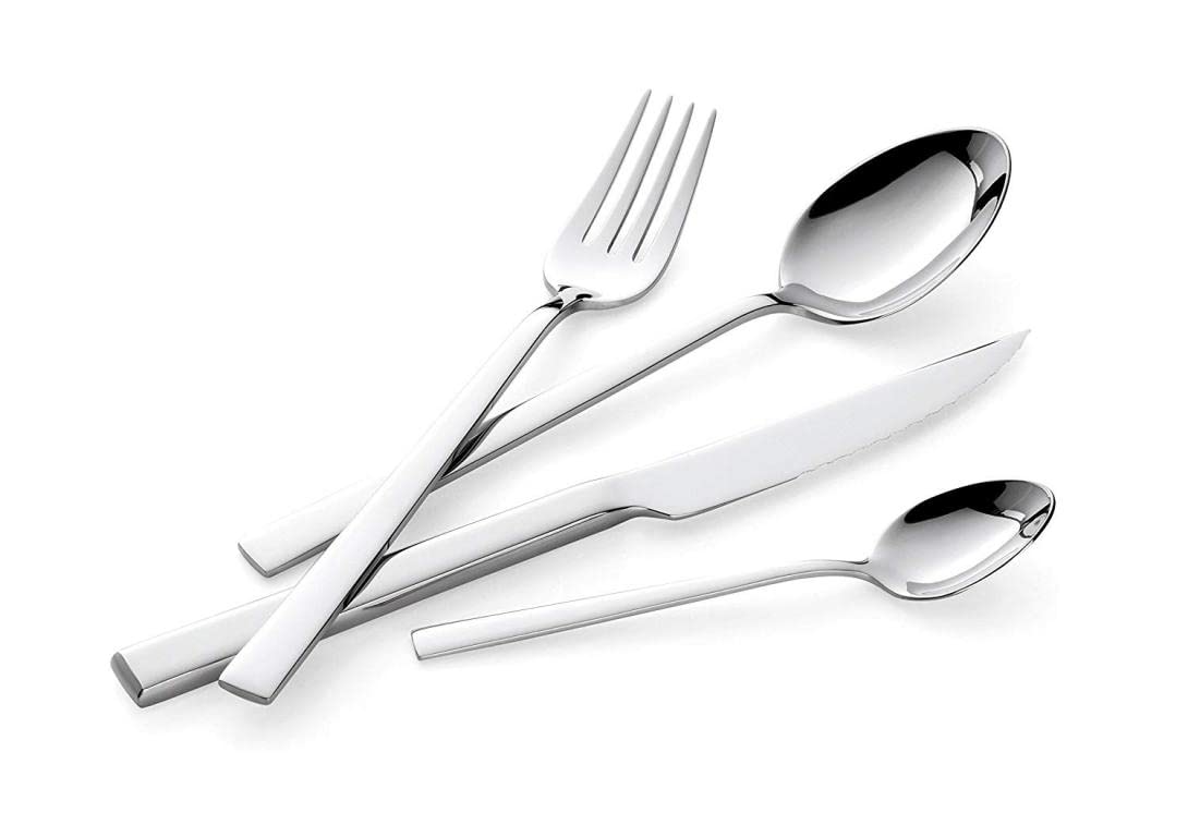 سرویس قاشق و چنگال لاگوستینا گیادا برای 6 نفر، فولاد آلیاژی، 24 پارچه، 6 عدد