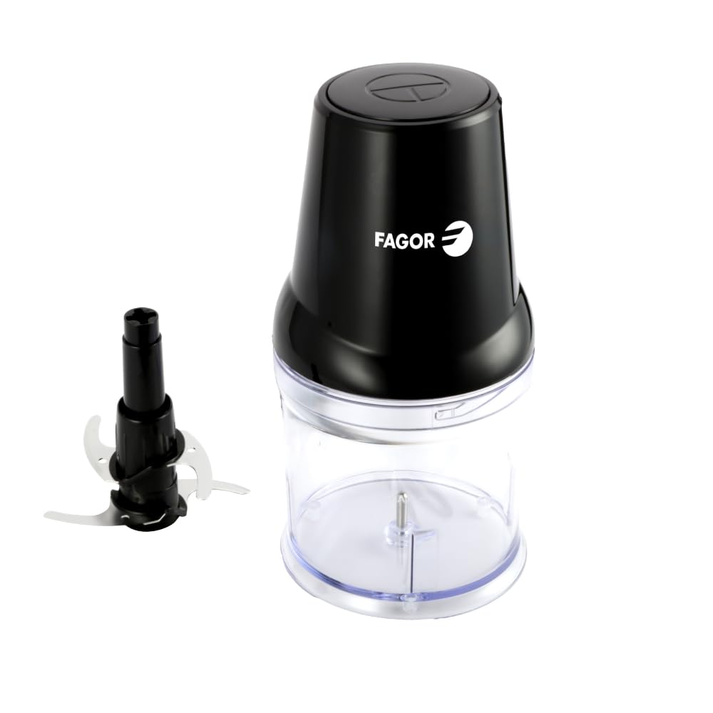 خردکن فاگور اسپانیا FAGOR Chop-Chop، 500 میلی‌لیتر، 400 وات، تیغه دوتایی از جنس استیل ضد زنگ، قابل جدا شدن و تمیز کردن آسان