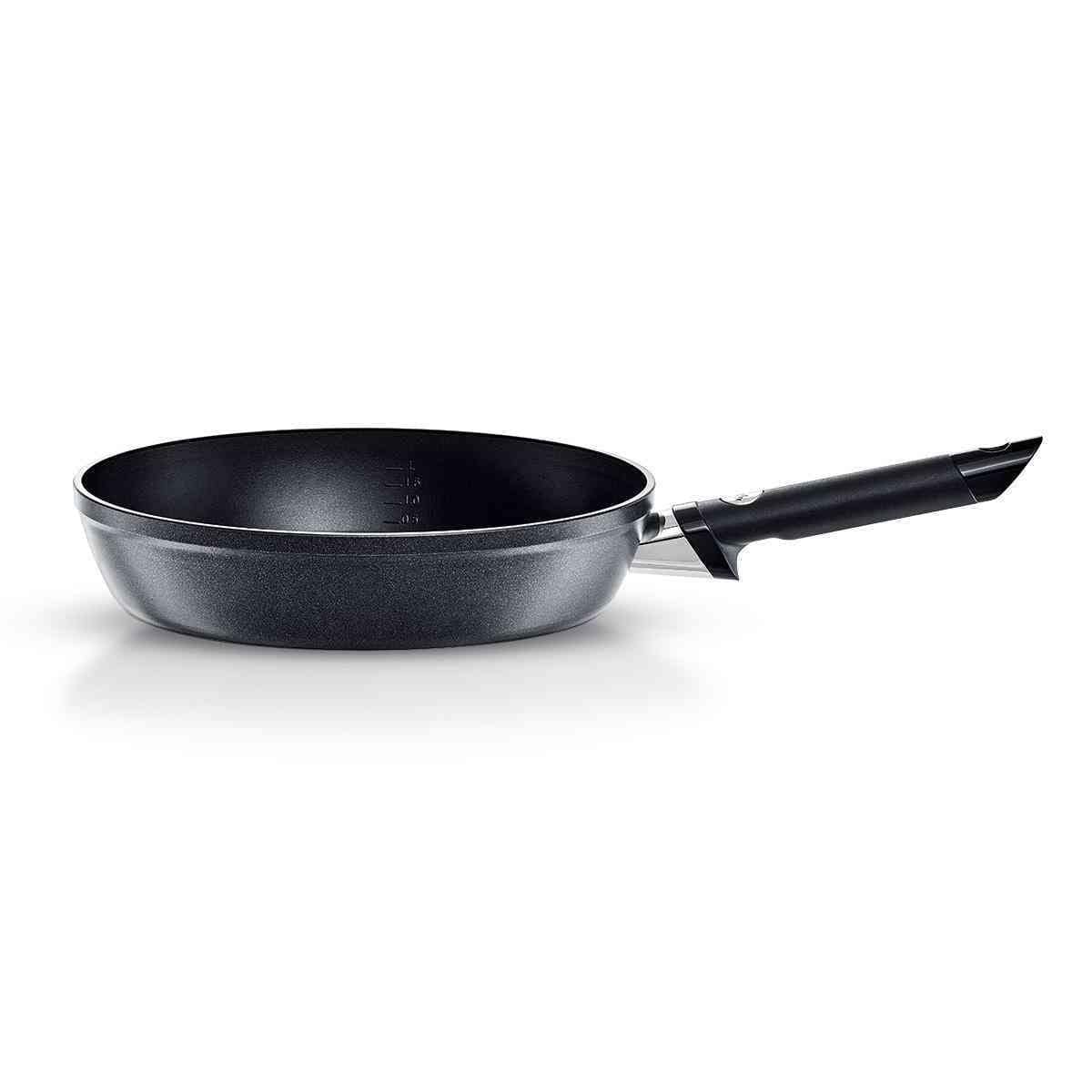 ماهیتابه فیسلر Fissler Levital Comfort / تابه آلومینیومی (Ø 28 سانتی متر) قابلمه نچسب، اثر مرواریدی درجه یک - القایی