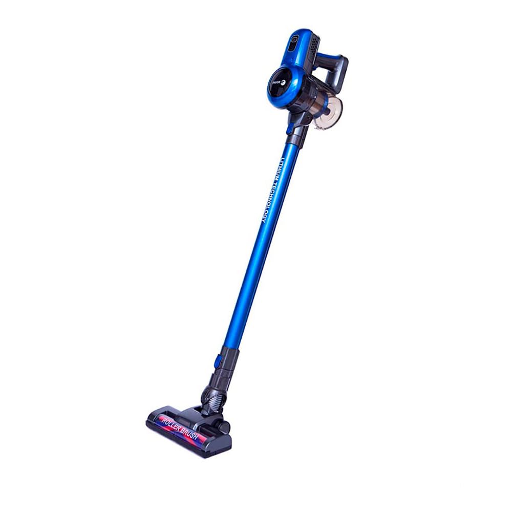 جارو شارژی فاگور اسپانیا آرس ۲۲.۲ ولت، برس، قدرت ۱۲۰ وات، ۲۲.۲ ولت، ابعاد ۲۳x۲۲x۱۰۹ سانتی‌متر، هنری، آبی، ۱۵۰