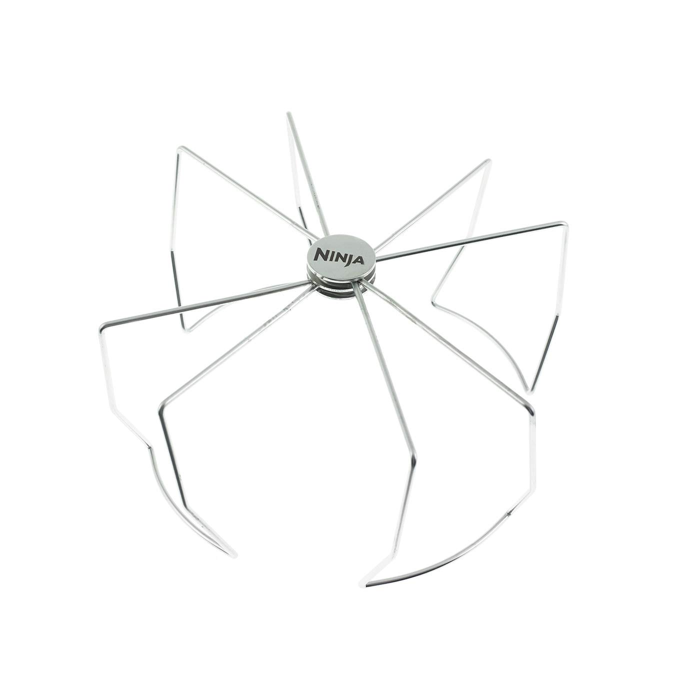 قفسه خشک‌کن تاشوی مواد تردکننده فودی نینجا ۴۱۸۶J۳۰۰UK، استیل ضد زنگ، مشکی