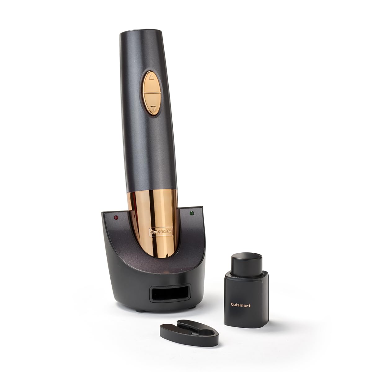 درب بازکن بطری چوب پنبه ای شارژی کوئیزین آرت آمریکا Cuisinart ‎CWO50E با درزگیر وکیوم |  برش فویل یکپارچه