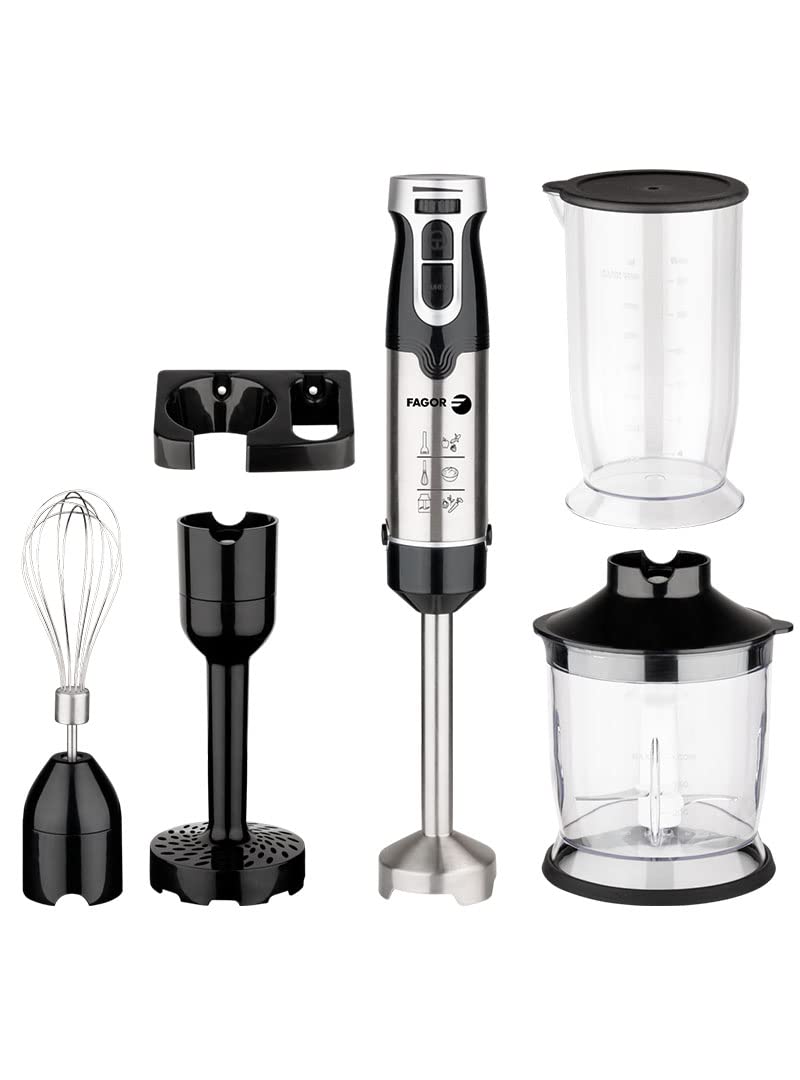 گوشت کوب برقی همزن دستی فاگور اسپانیا FGE2112 خاکستری 1000 وات