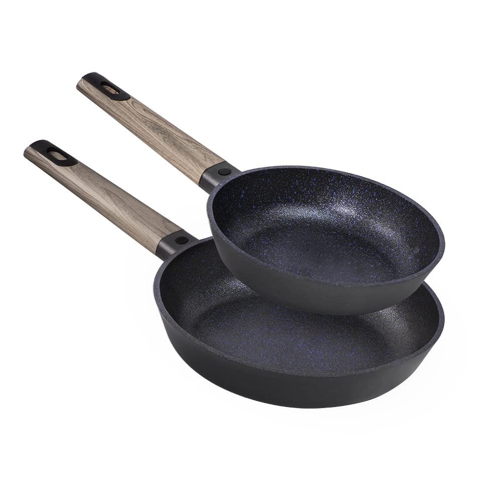 سرویس ماهیتابه سکوتک اسپانیا Cecotec مدل Polka Platinum 20-24-28 Bucket Set Thunder (مجموعه Excellence، 20-24 سانتی‌متر)