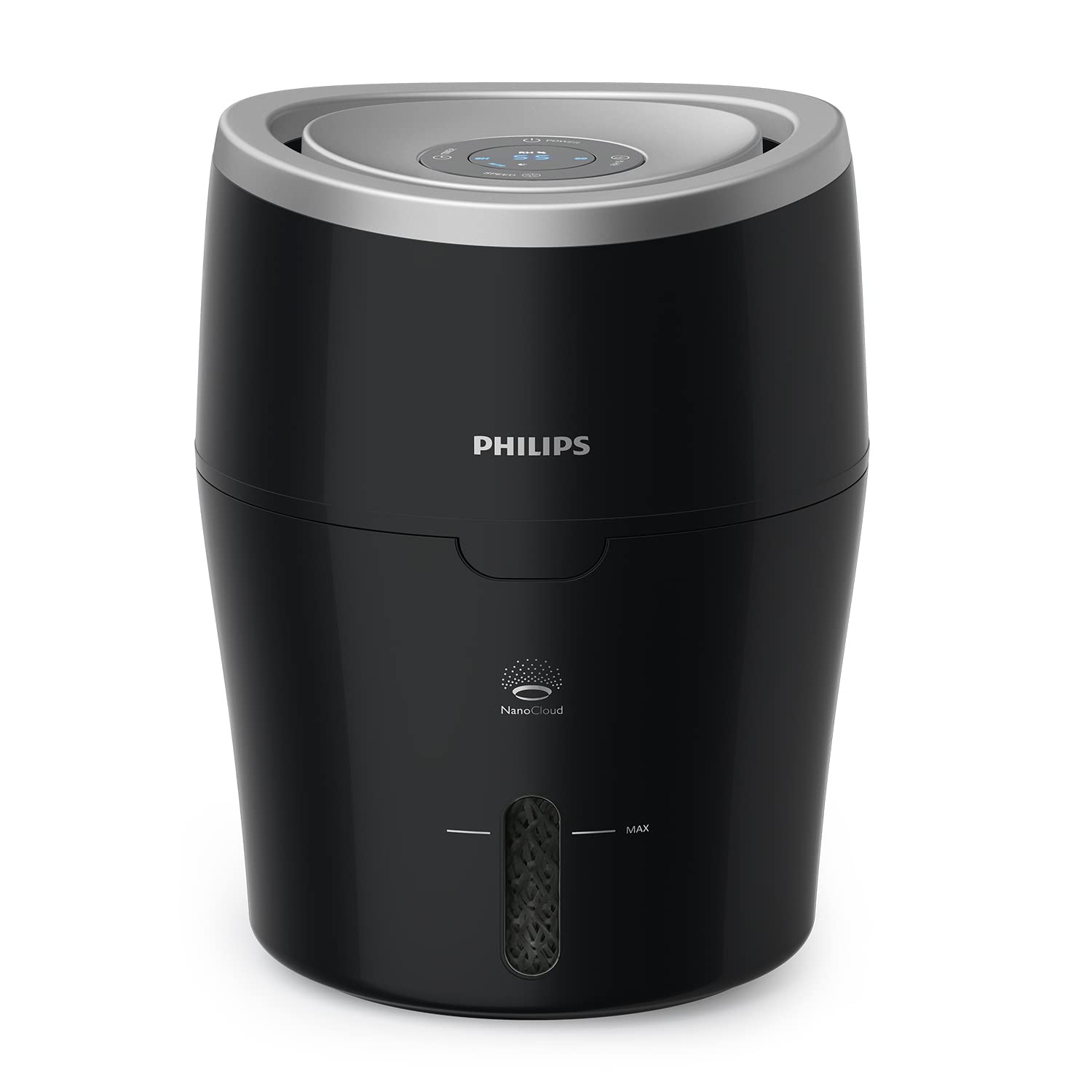 رطوبت ساز فیلیپس سری 2000 -Philips HU4814/10 برای اتاق‌های تا 40 متر مربع، با فناوری NanoCloud، 3 سطح سرعت