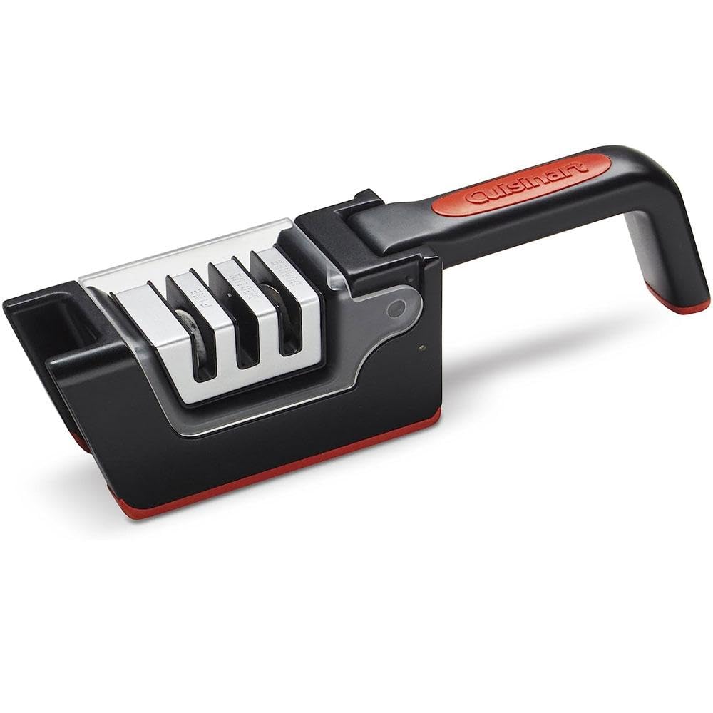 چاقو تیزکن تاشو با 3 شیار Cuisinart
