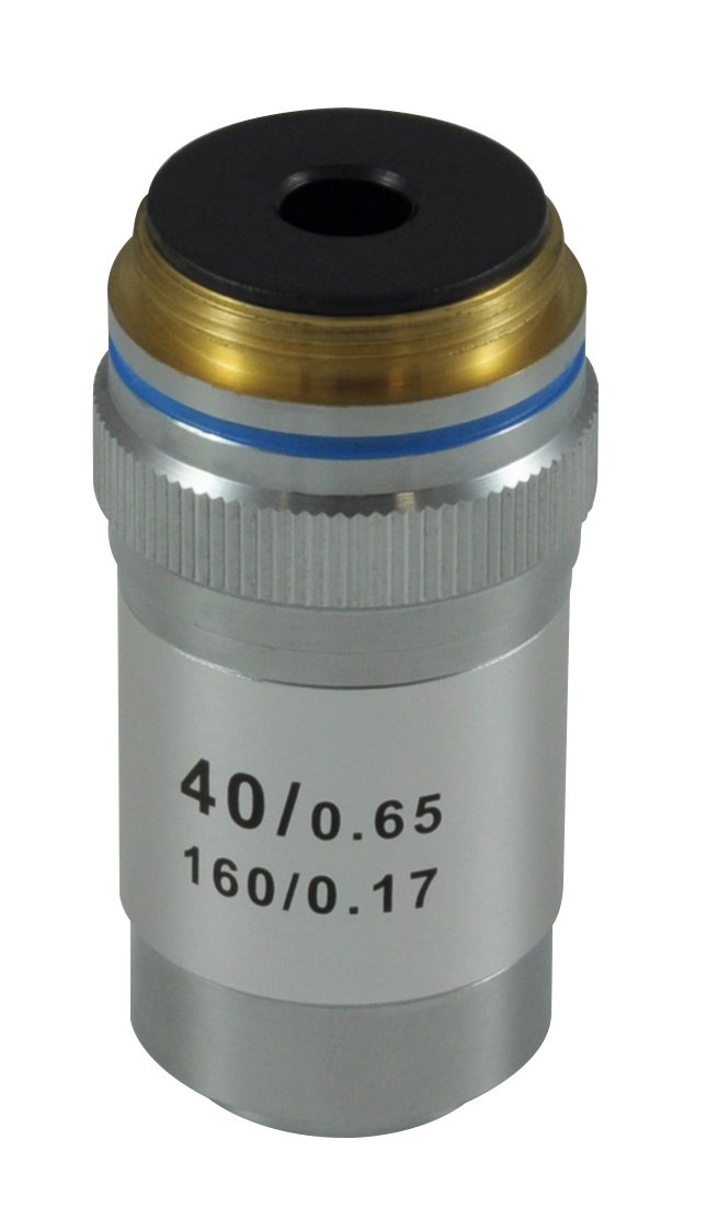 میکروسکوپ نوری Bresser Optics با عدسی شیئی 40x مطابق با استاندارد DIN 5941040x سازگار با برندهای مختلف (میکروسکوپ)