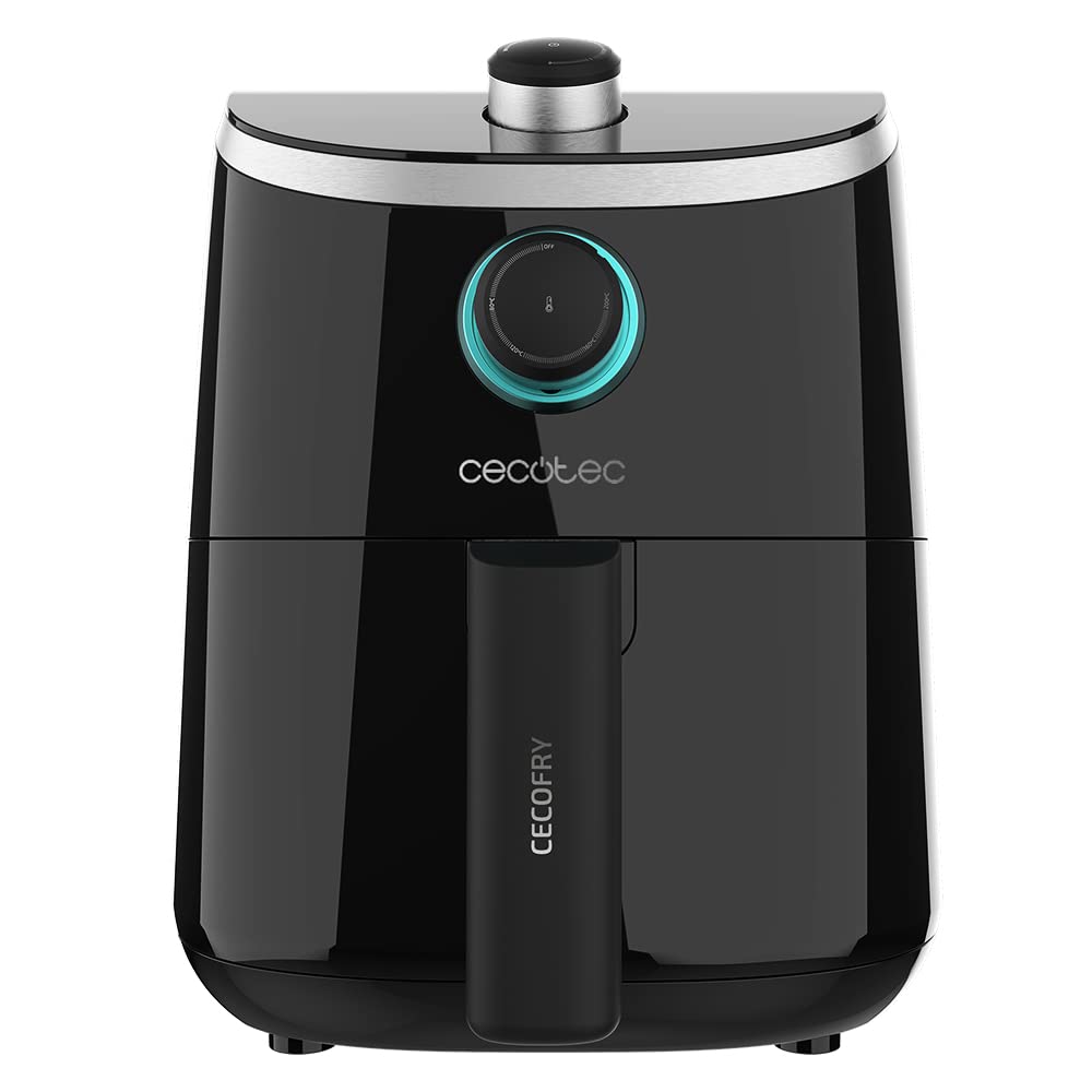 سرخ کن دستی Cecotec مدل Cecofry Compact 2000 با ظرفیت 2 لیتر و توان 900 وات، جمع و جور، فناوری PerfectCook، ترموستات، زمان قابل تنظیم، محافظ گرمای بیش از حد، نشانگر عملکرد