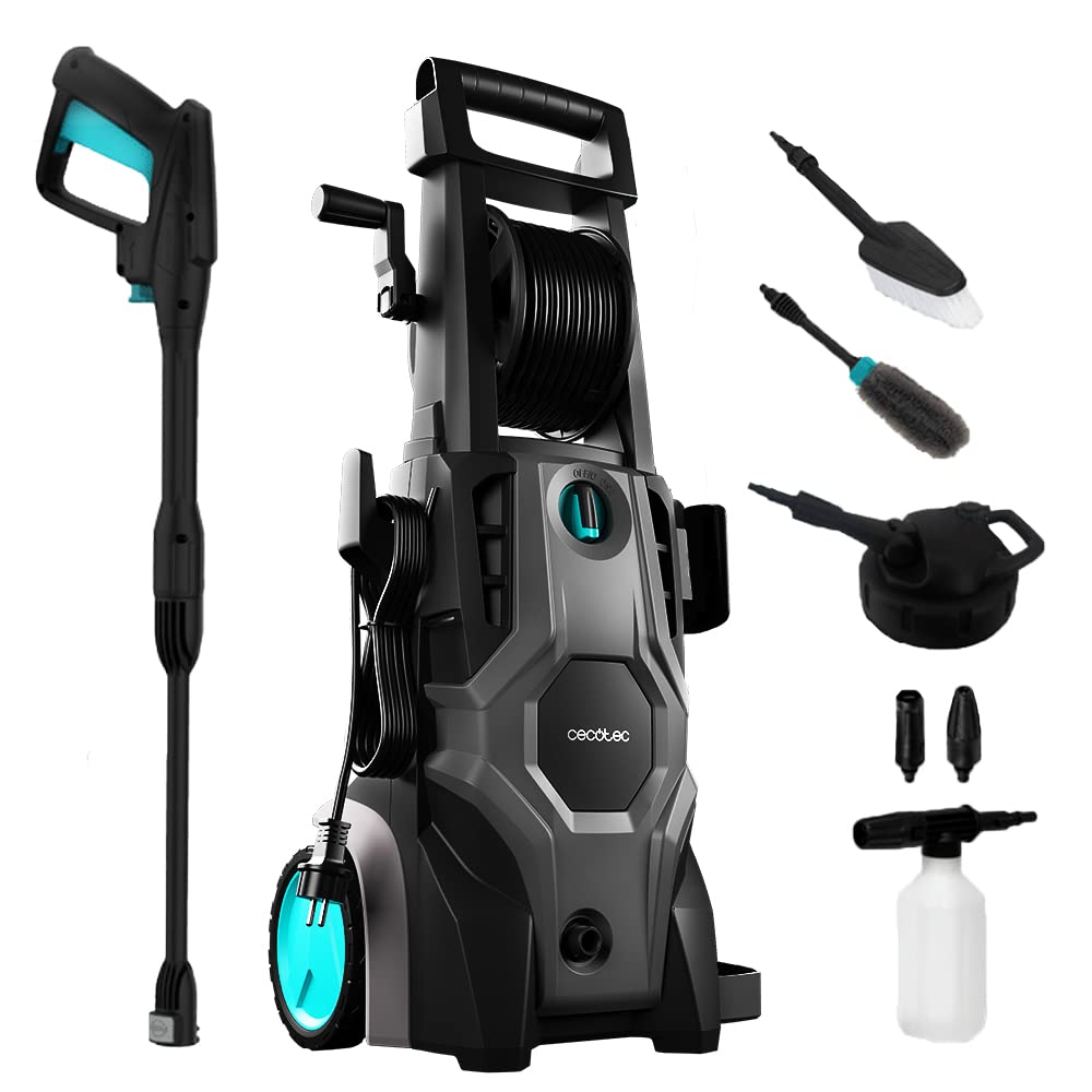 کارواش خانگی سکوتک اسپانیا Cecotec HydroBoost 2400 AdvanceCleany، 2400 وات، مناسب برای خانه، باغ یا ماشین، دبی 480 لیتر در ساعت، فشار 180 بار، پمپ آلومینیومی، شعاع عملکرد 14 متر، چند رنگ