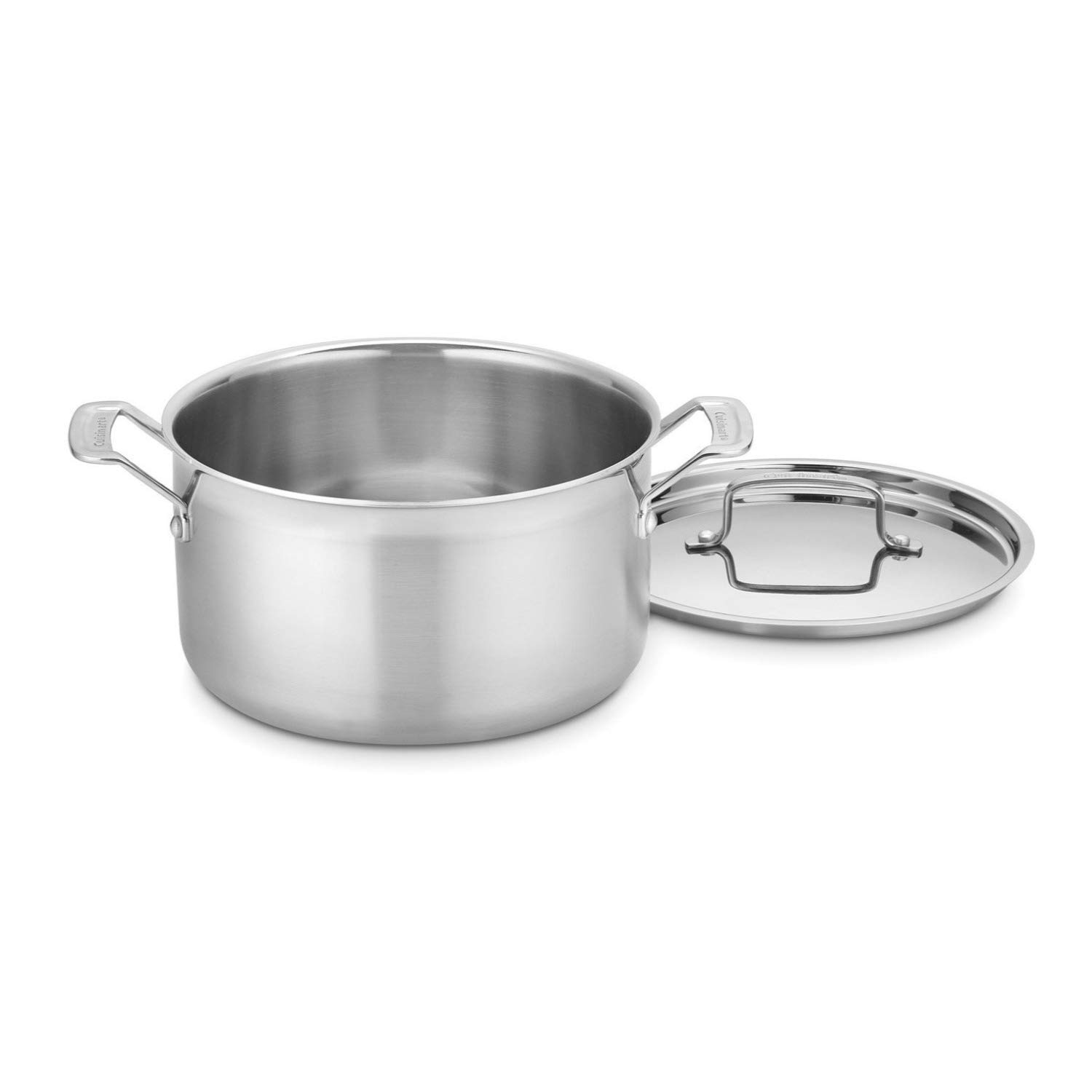 قابلمه ضد زنگ 6 کوارتی Cuisinart MCP44-24N MultiClad Pro با روکش