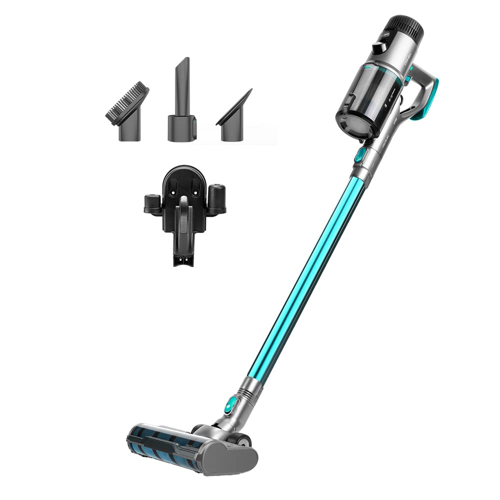 جارو شارژی Cecotec Conga Rockstar 880 X-Treme، 3 در 1، 480 وات، موتور براشلس دیجیتال، 150 AW، 30 کیلو پاسکال، خودکار 100 دقیقه، برس جالیسکو، نمایشگر دیجیتال، ظرف 700 میلی لیتری