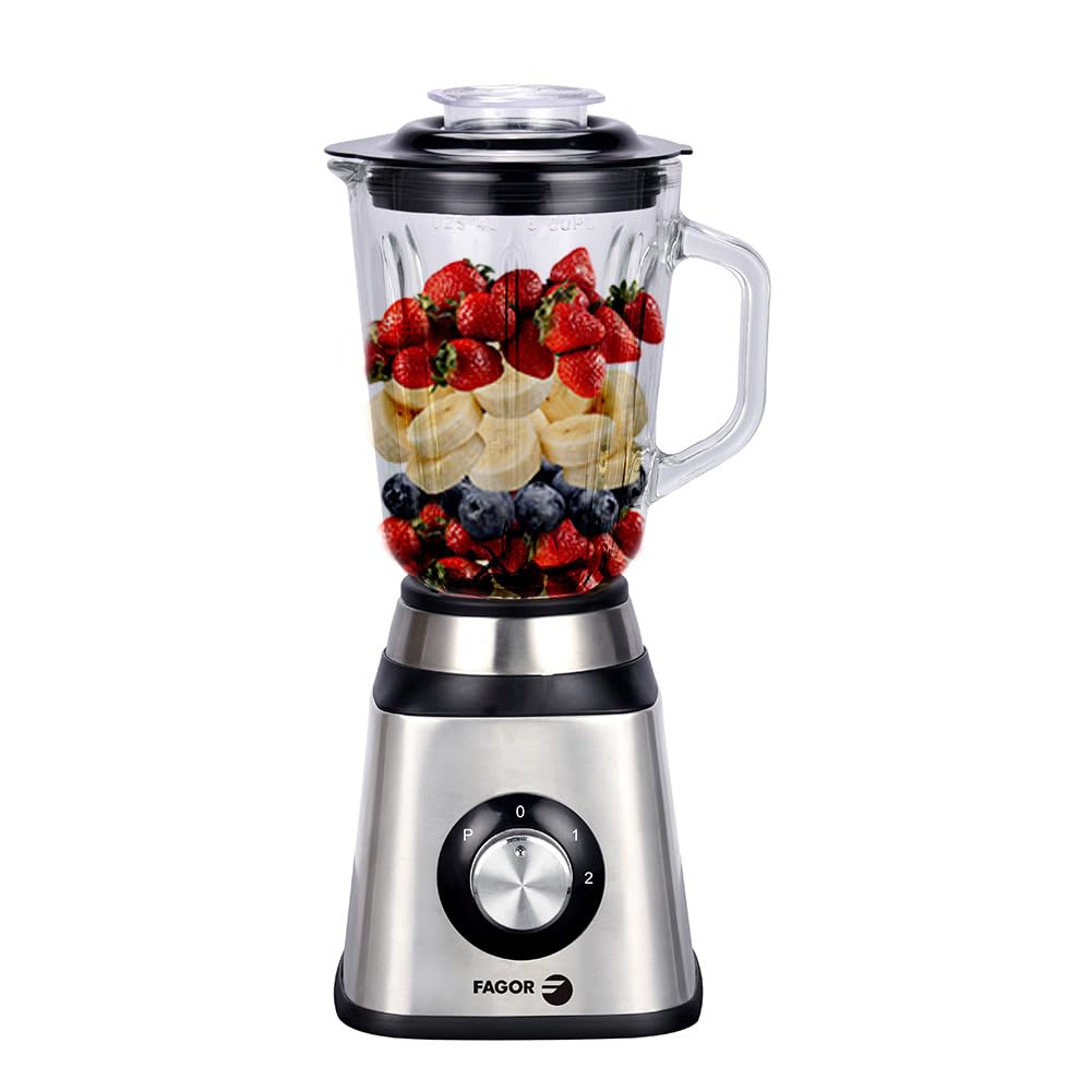 مخلوط کن فاگور اسپانیا کول میکس وان، ۴۵۰ وات، ۲ سرعته، استیل ضد زنگ، پایه جداشونده، ایده‌آل برای سس، سوپ و اسموتی