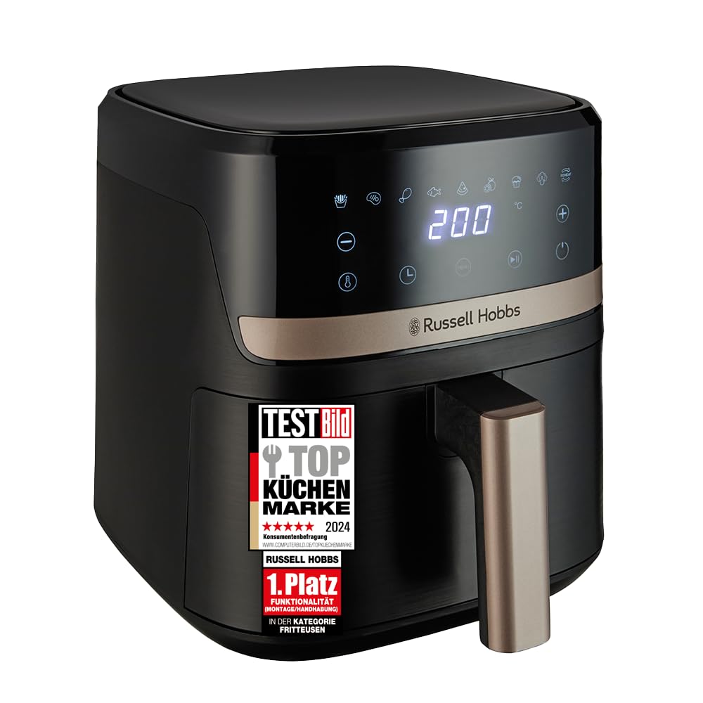 سرخ کن هوای گرم راسل هابز انگلستان Russell Hobbs L 4,3L  27610-56 بدون روغن صفحه لمسی کباب کردن برشته کردن