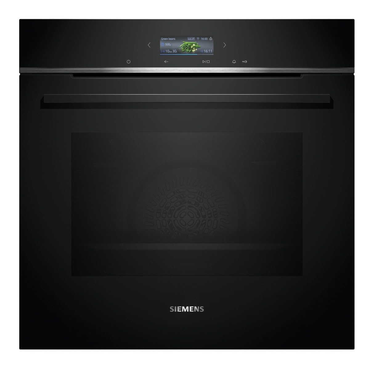 فر توکار زیمنس HB734G1B1 iQ700 با صفحه نمایش TFT و صفحه نمایش تمام لمسی ecoClean iQ700 با قابلیت تمیز کردن آسان