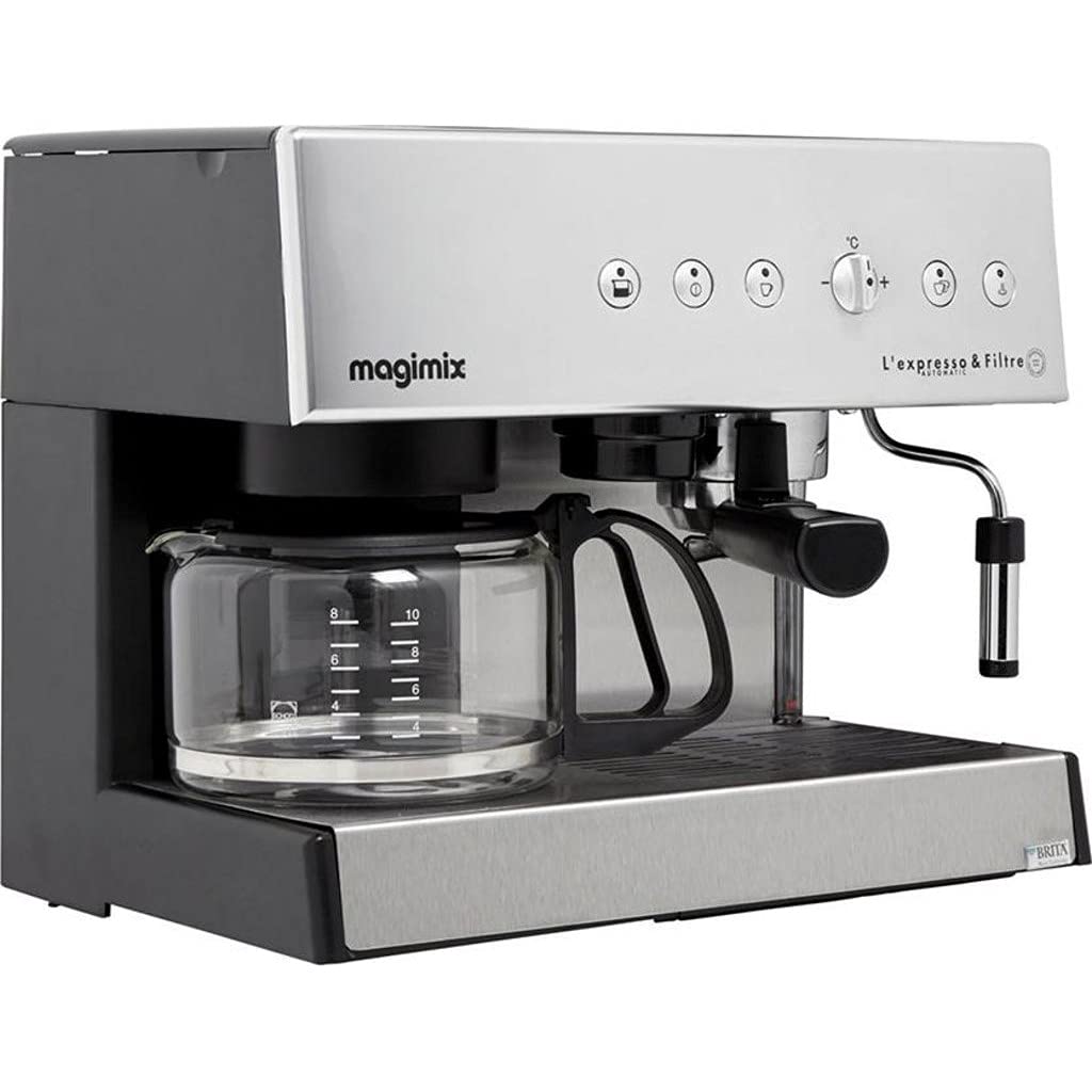 اسپرسو ساز قهوه ساز مجیمیکس فرانسه Magimix 11423 کروم 1.4 لیتری