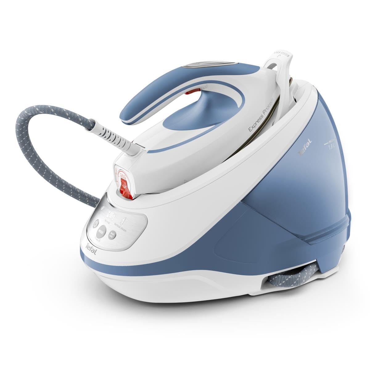 اتو بخار مخزن دار تفال فرانسه Tefal SV9202 فشار قدرتمند 7.5 بار بخار 520 گرم در دقیقه مخزن آب 1.8 لیتری فناوری دمای هوشمند