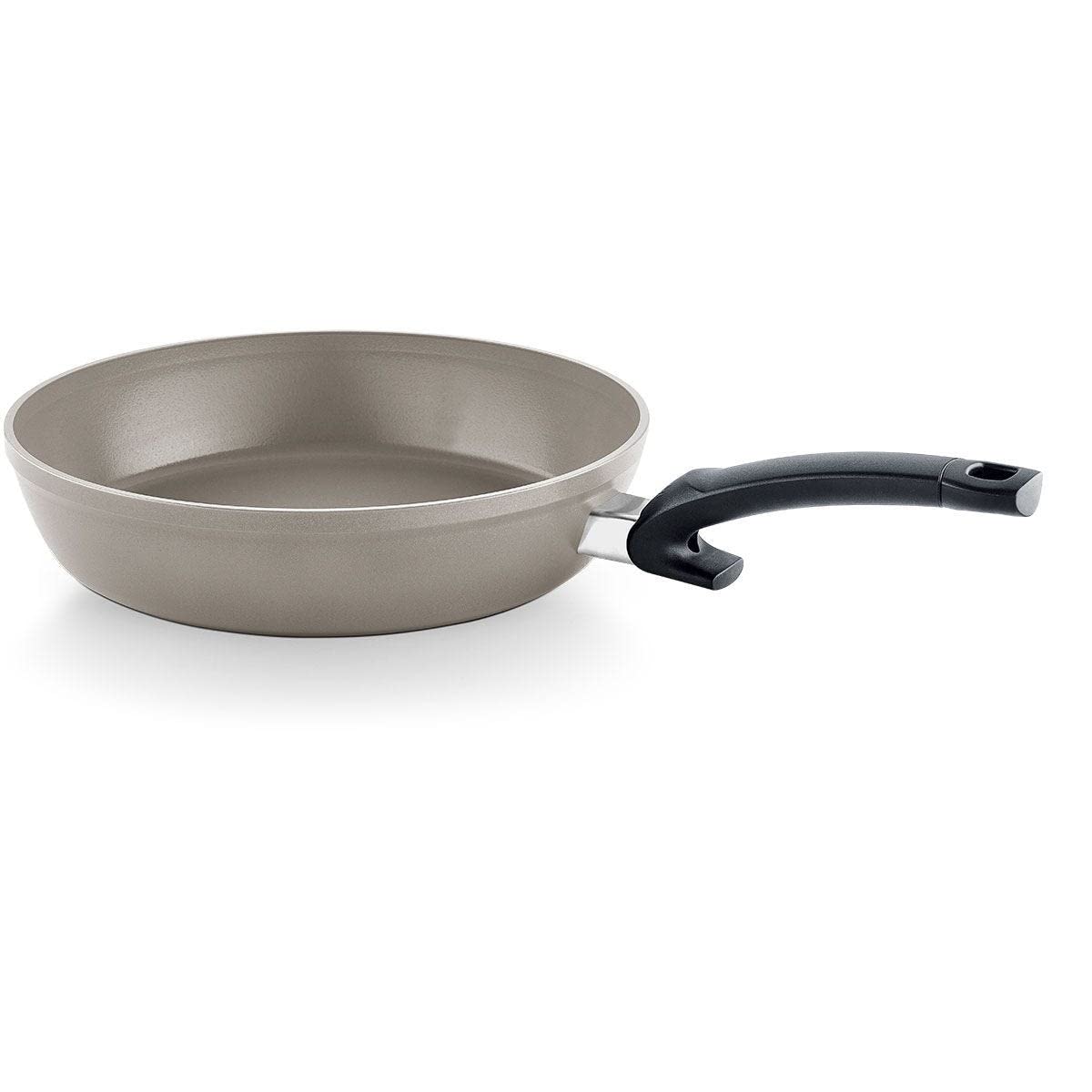 ماهیتابه فیسلر Fissler Ceratal Comfort / تابه آلومینیومی بدون PFAS/PTFE، با روکش سرامیکی (Ø 26 سانتی متر) ماهیتابه سرامیکی نچسب – القایی، خاکستری