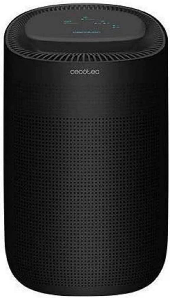 رطوبت‌گیر سکوتک اسپانیا  Cecotec مدل BigDry 2500 Pure Light مشکی. رطوبت‌گیر مدرن پلتیر + تصفیه‌کننده هوا، ظرفیت رطوبت‌زدایی ۷۵۰ میلی‌لیتر در روز، فیلتر HEPA قابل جدا شدن، مخزن بزرگ ۱ لیتری؛ ۲ سطح