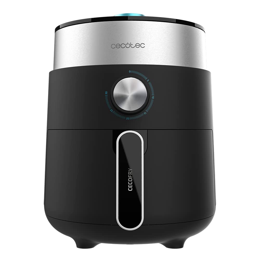 سرخ کن هوای گرم CecoFry 2.5 لیتری Cecofry Essential Rapid Dark. ۱۲۰۰ وات، سرخ‌کن رژیمی دستی و جمع‌وجور، فقط با یک قاشق روغن برای تهیه غذاهای سالم‌تر، فناوری PerfectCook