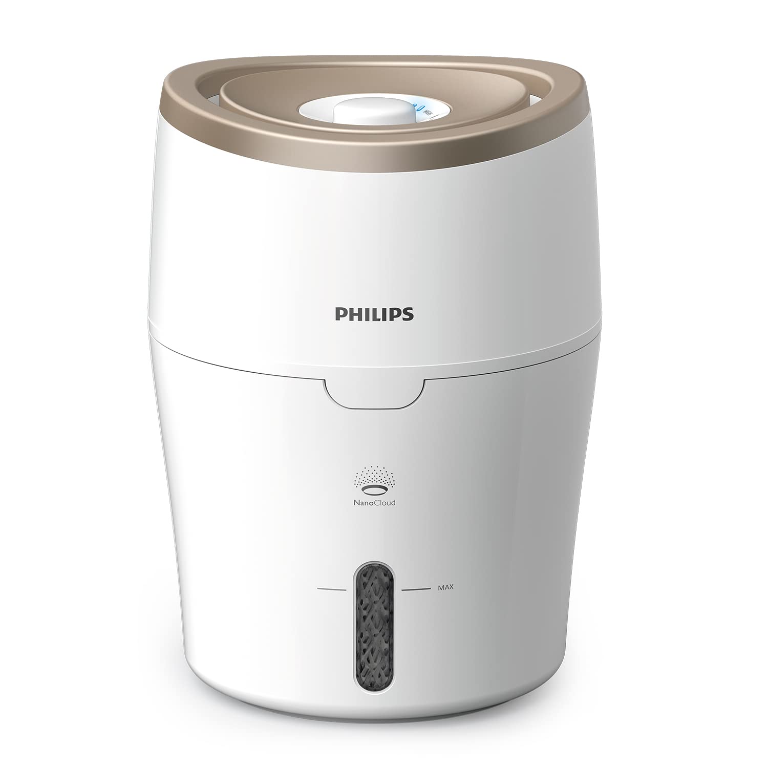 رطوبت ساز فیلیپس سری 2000 -Philips HU4811/10 برای اتاق های تا 38 متر مربع، فناوری NanoCloud، 2 تنظیم سرعت