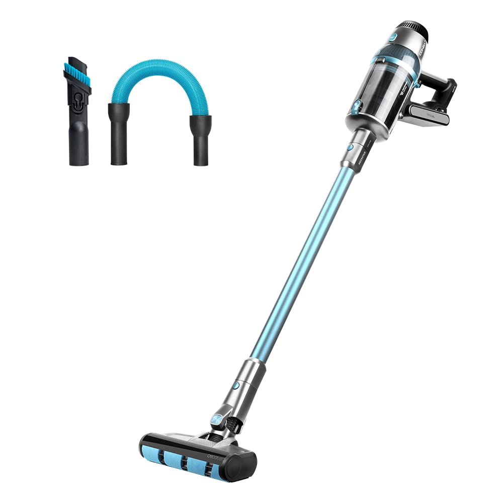 جارو شارژی Cecotec Conga Rockstar 1600 Advance، 3 در 1، موتور دیجیتال، 680 وات و 26 کیلو پاسکال، برس جالیسکو، 230 AW، خودکار 75 دقیقه، 4 حالت، نمایشگر دیجیتال