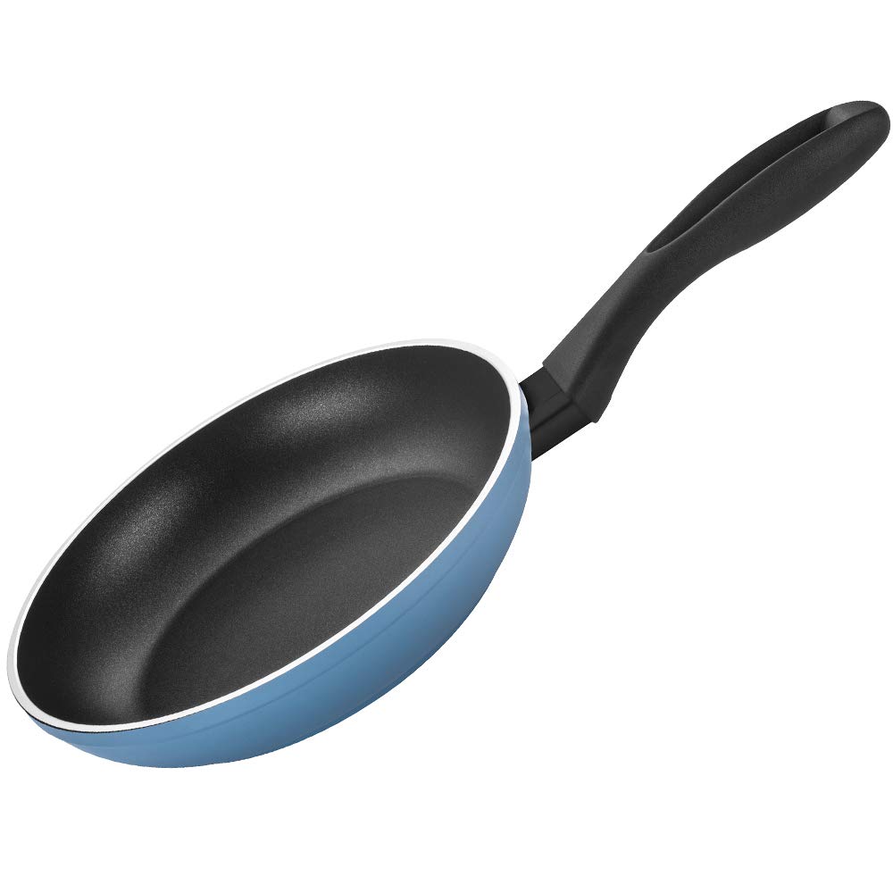 ماهیتابه القایی فاگور اسپانیا ماکسیما 28 سانتی‌متر، آلومینیوم فورج شده، ضخامت 4 میلی‌متر، روکش نچسب XYLAN PLUS سازگار با محیط زیست بدون PFOA، مناسب برای انواع اجاق گاز، سرامیک شیشه‌ای، گاز، ماشین ظرفشویی، آبی