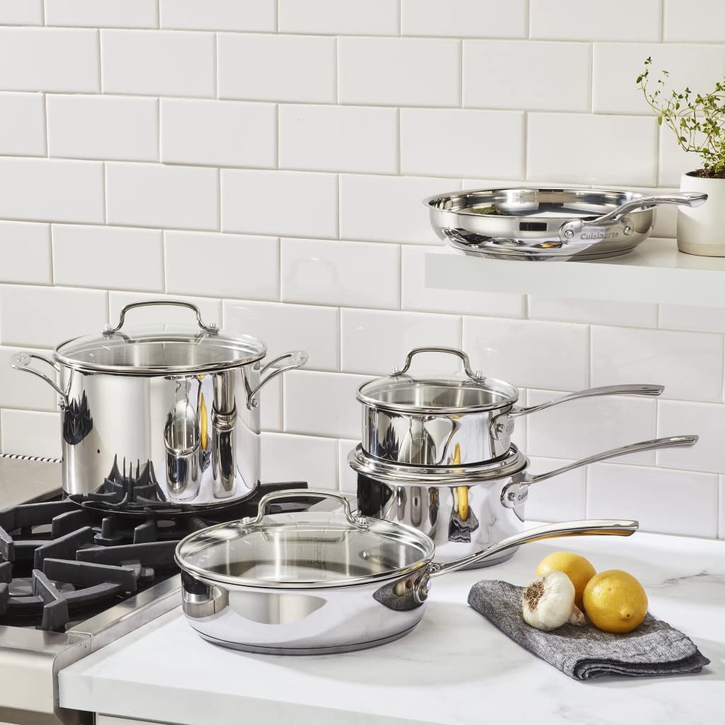 ست 9 تکه Cuisinart 87P-9 Home Gourmet Steinless Steel