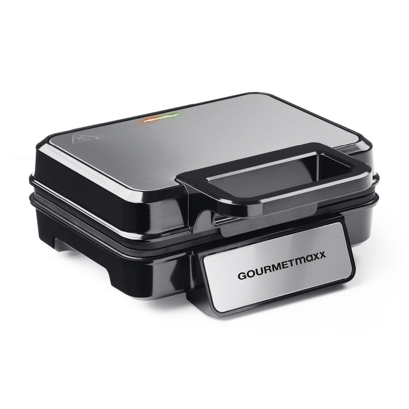 وافل ساز گورمت‌ مکس آلمان  GOURMETmaxx برای ۲ وافل بلژیکی با روکش نچسب چراغ نشانگر