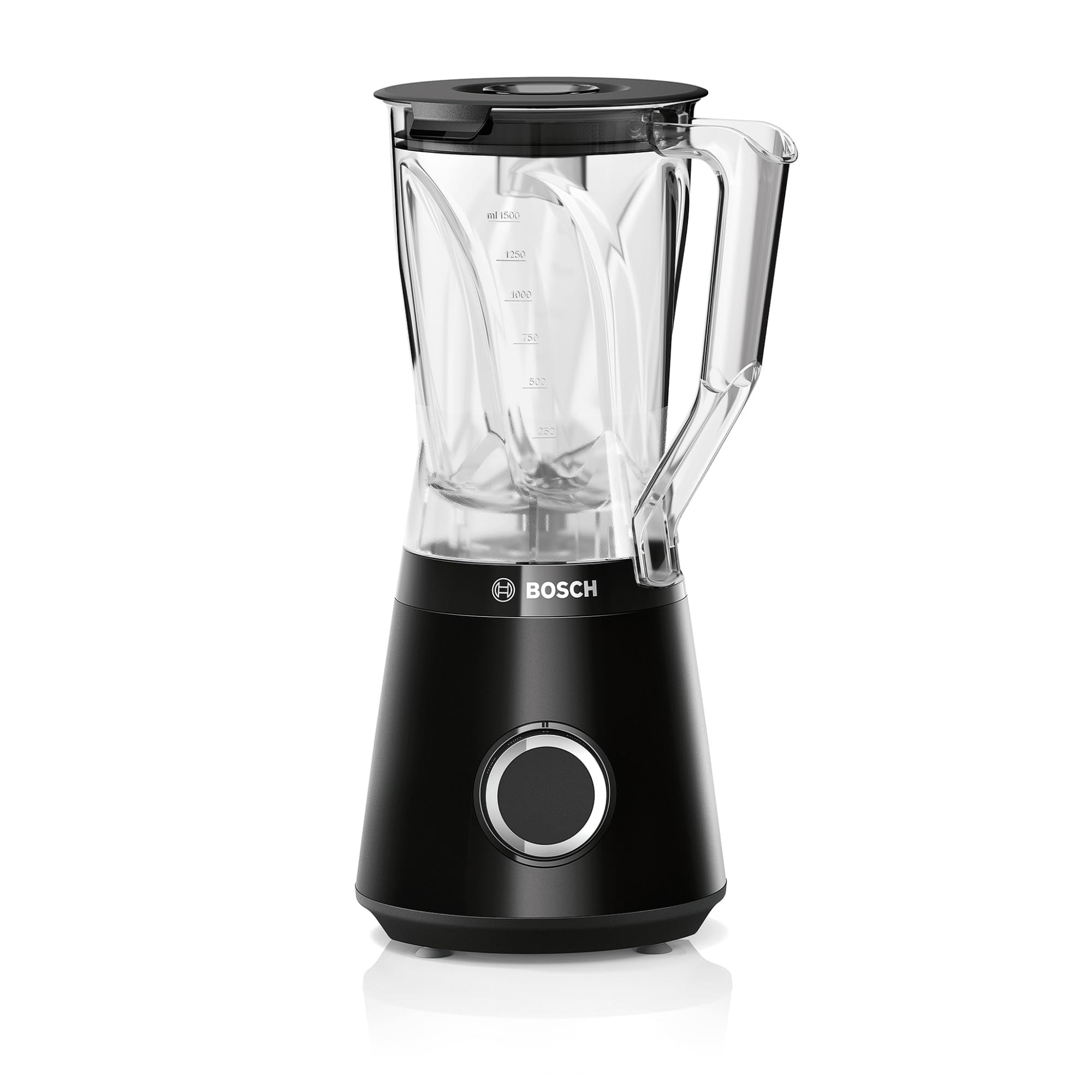 مخلوط کن بوش آلمان Bosch Series 4 MMB6141B، ظرف مخلوط 1.5 لیتری ، 30000 دور در دقیقه، 1200 W، مشکی