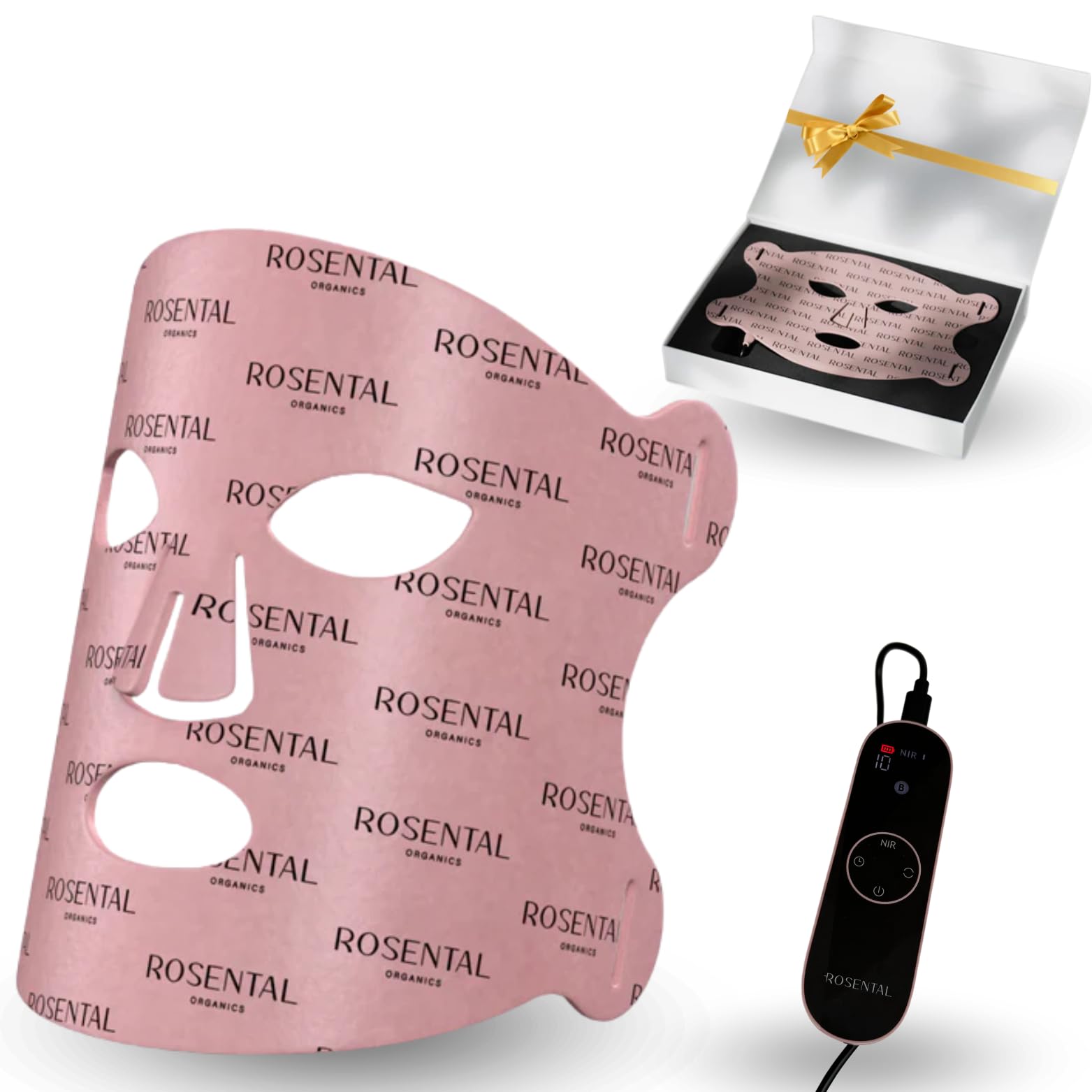 ماسک درمانی صورت نقابی ال ای دی  LED IBORRIA با نور درمانی قرمز، ماسک ال ای دی نور درمانی برای صورت و پوست، ال ای دی 3 رنگ با نور مادون قرمز