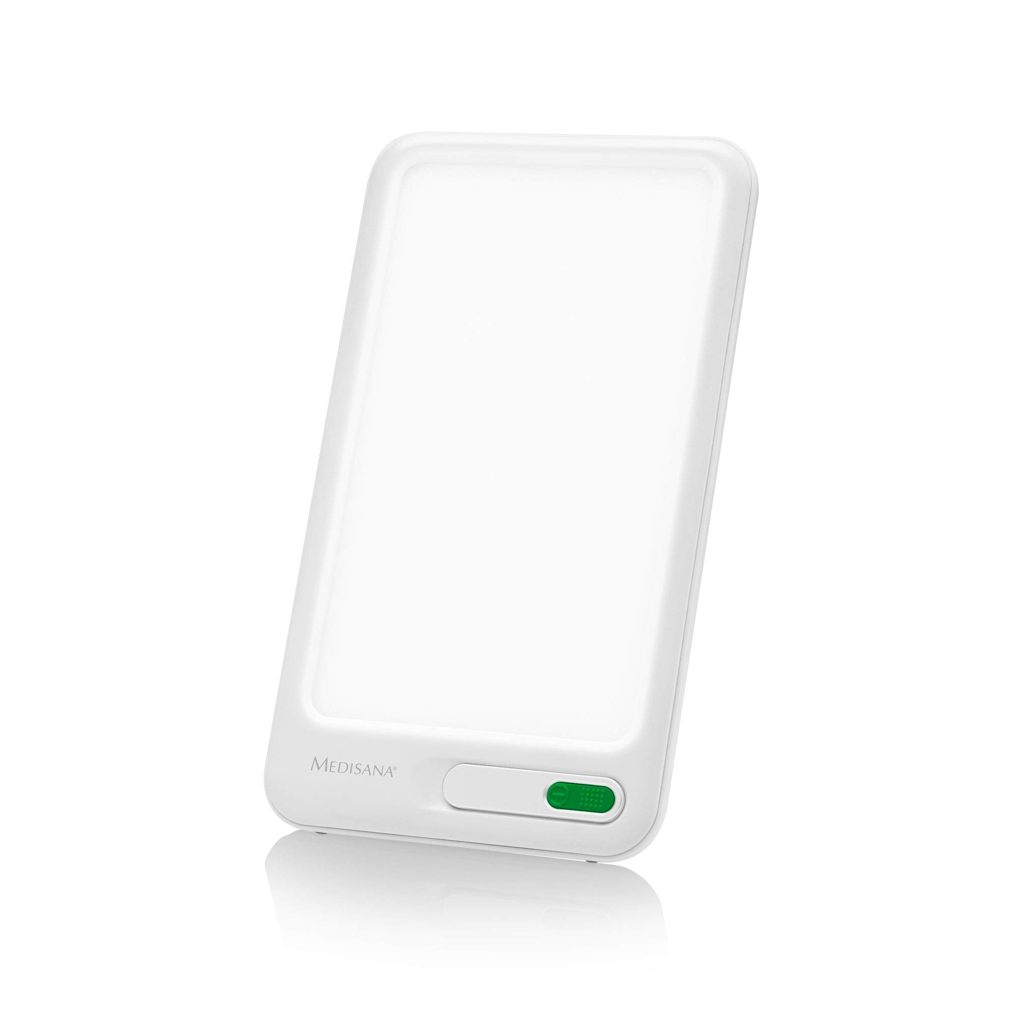 چراغ روشنایی روز مدیسانا LT 460، چراغ روشنایی روز با شدت نور 10000 لوکس، نور درمانی علیه افسردگی، افسردگی زمستانی، دوش نوری LED