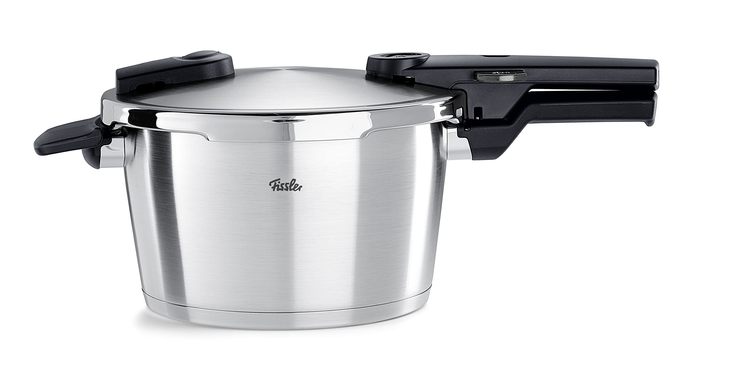 زودپز فیسلر آلمان Fissler Vitaquick Premium (6 لیتر، Ø 22 سانتی متر) اجاق گاز فشاری استیل ضد زنگ، 2 سطح پخت، ساخت آلمان - القایی