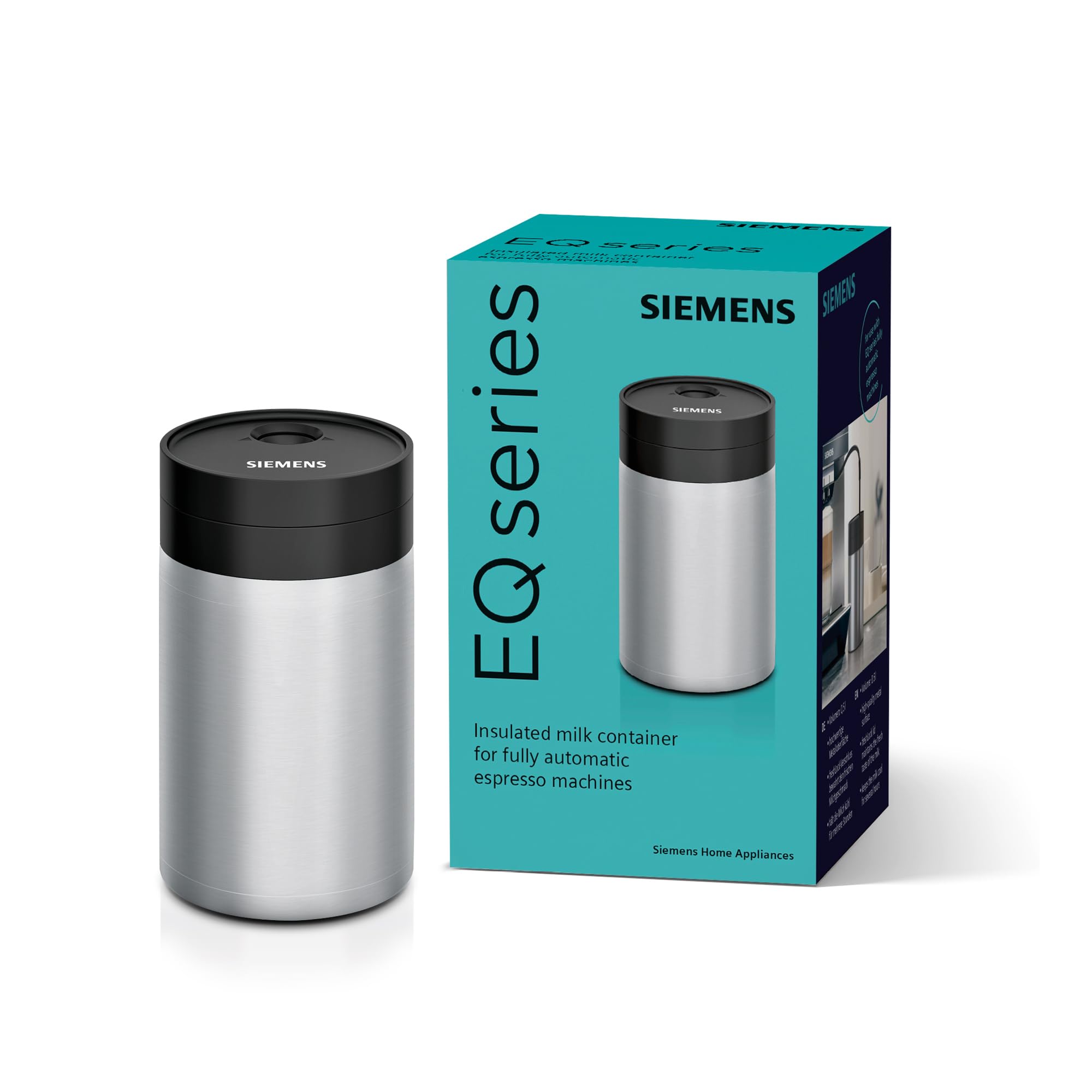 ظرف شیر عایق‌بندی شده زیمنس TZ80009، 0.5 لیتر، استیل ضد زنگ