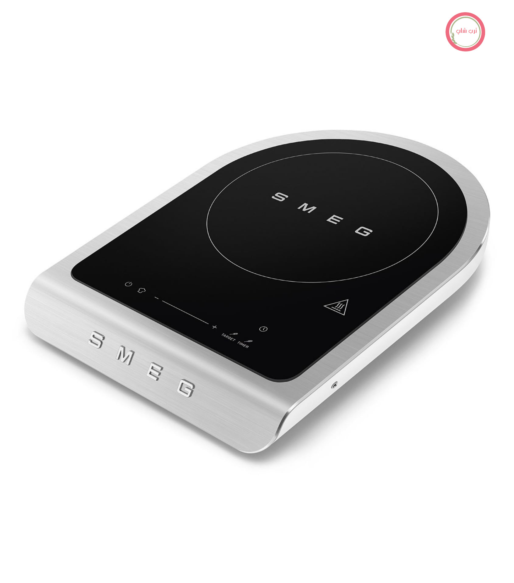 اجاق القایی قابل حمل Smeg مدل PIC01WHMEU، برنامه‌های گریل، سرخ کردن و گرم نگه داشتن، 9 سطح قدرت، عملکرد تقویت دما، لوازم جانبی شامل، قدرت 2100 وات، سفید