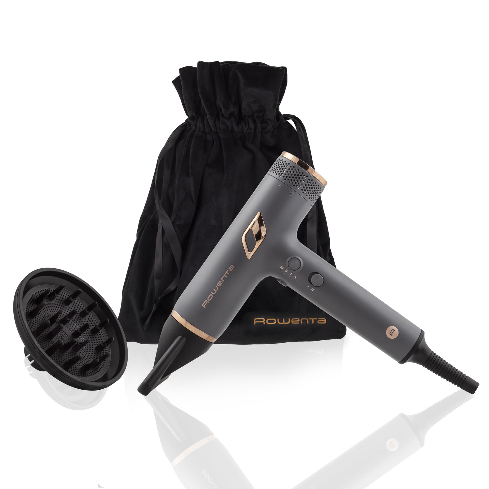 سشوار نانو روونتا آلمان Rowenta Maestria HY8120F0 ترکیب سرعت 3 /دما، موتور نانو دیجیتال