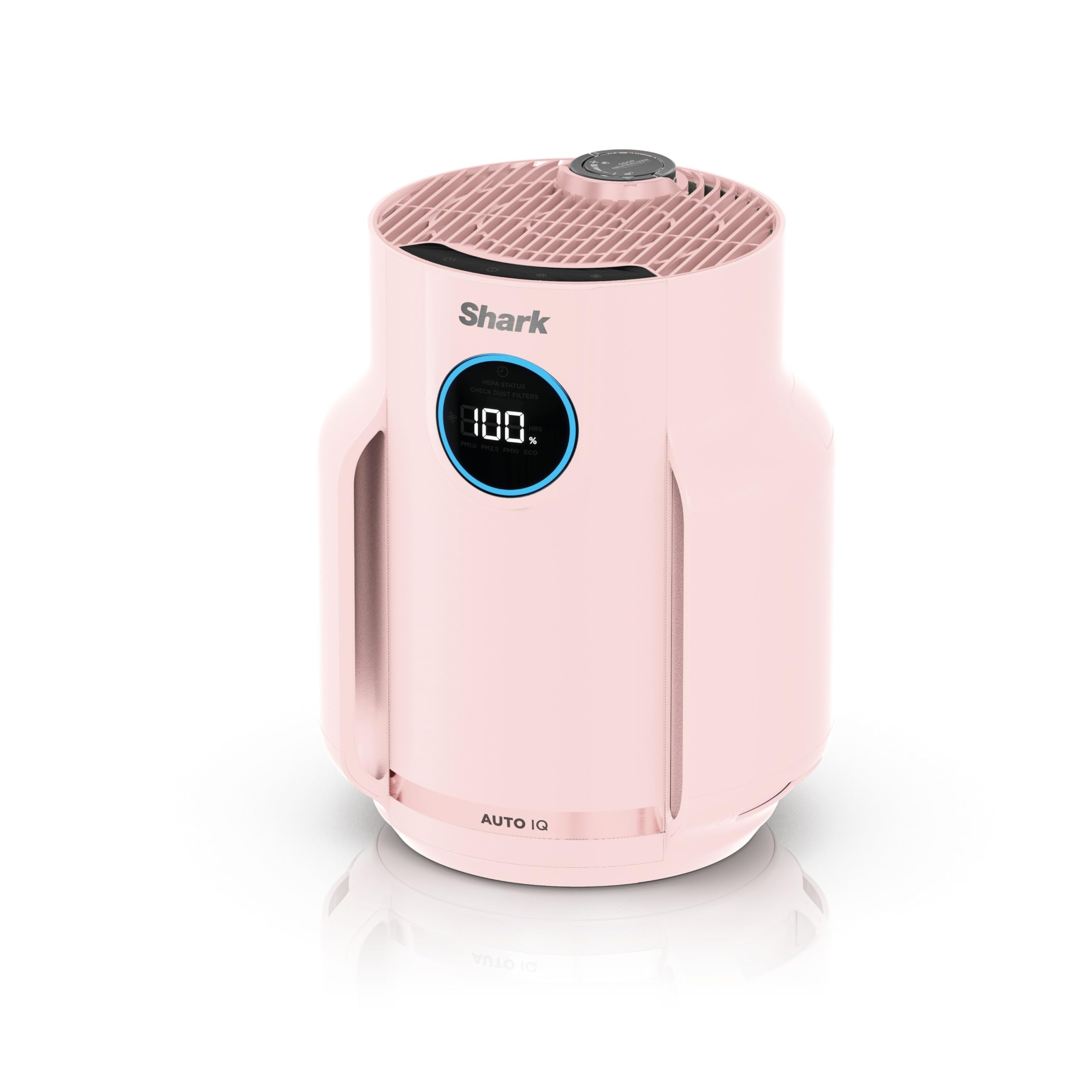 دستگاه تصفیه هوای شارک آمریکا Shark NeverChange HP072EUPK برای اتاق ۲۳ متر مربع فیلتر HEPA، جذب ۹۹.۹۷٪ از آلرژن‌ها، عملکرد بی‌صدا، صفحه نمایش LED