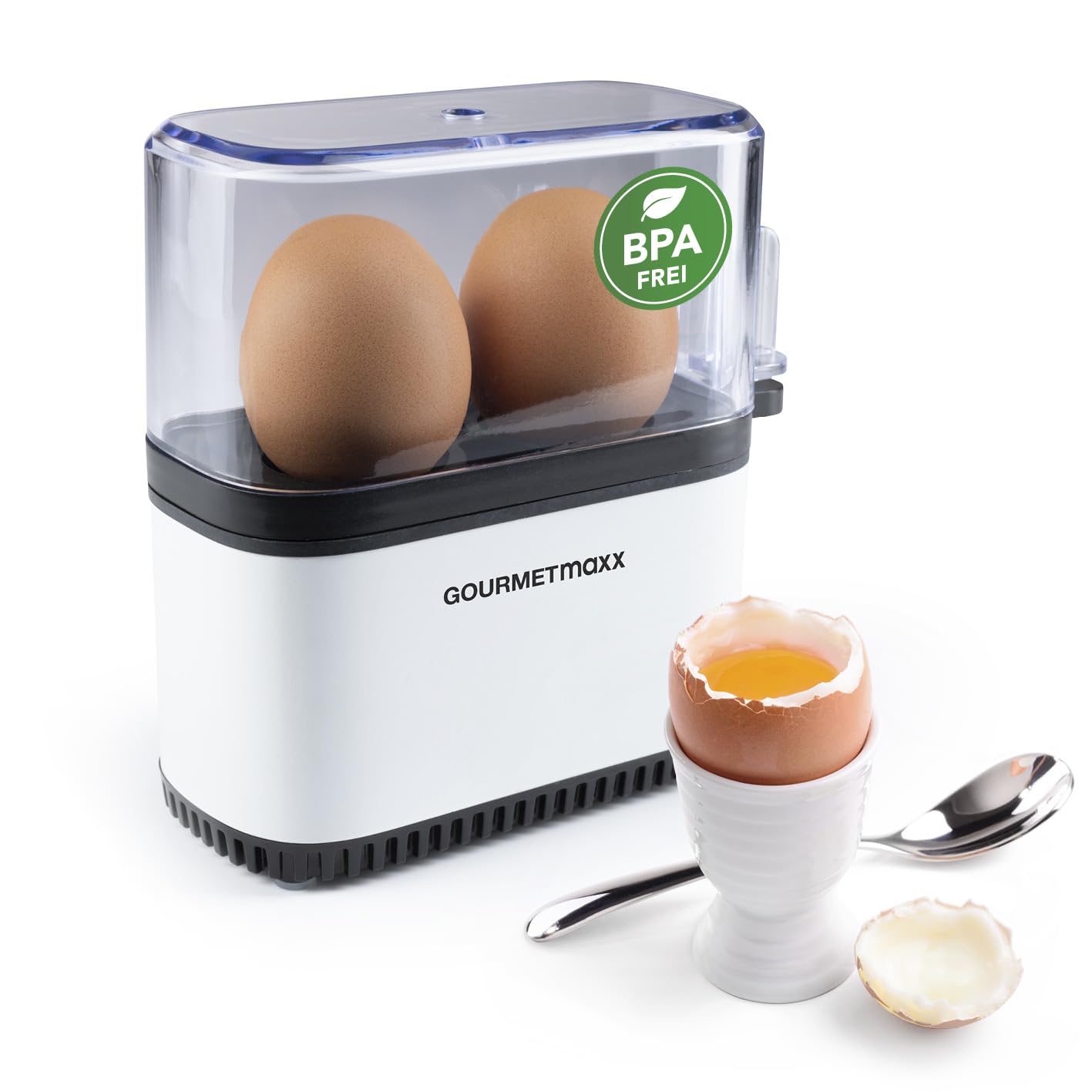 تخم‌ مرغ‌ پز گورمت‌ مکس آلمان  GOURMETmaxx برای ۲ عدد تخم‌مرغ سفید