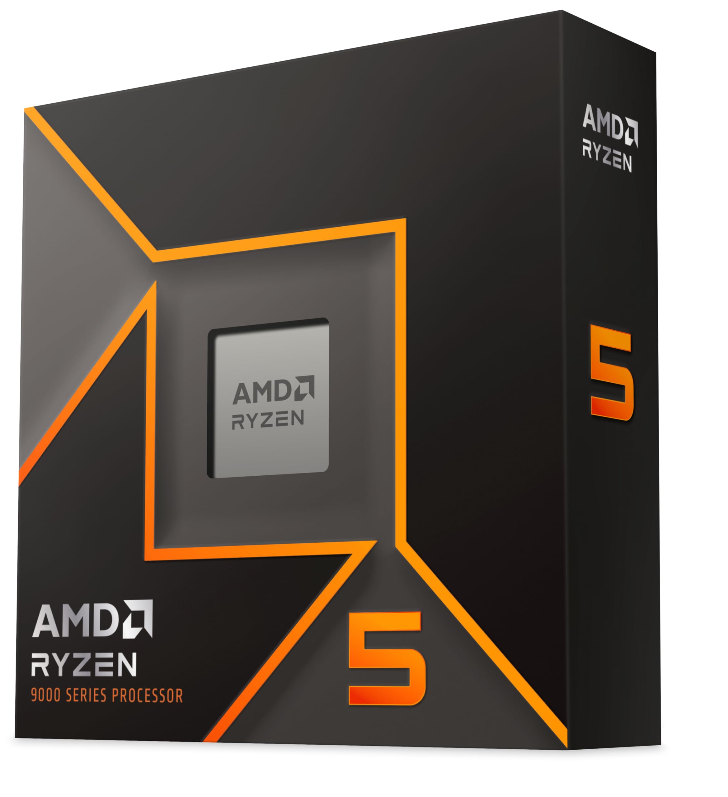 پردازنده AMD Ryzen 5 9600X (شامل گرافیک Radeon، ۶ هسته/۱۲ رشته، DTP 65W، سوکت AM5، حافظه نهان ۳۸ مگابایت، حداکثر فرکانس بوست تا ۵.۴ گیگاهرتز، بدون خنک‌کننده)