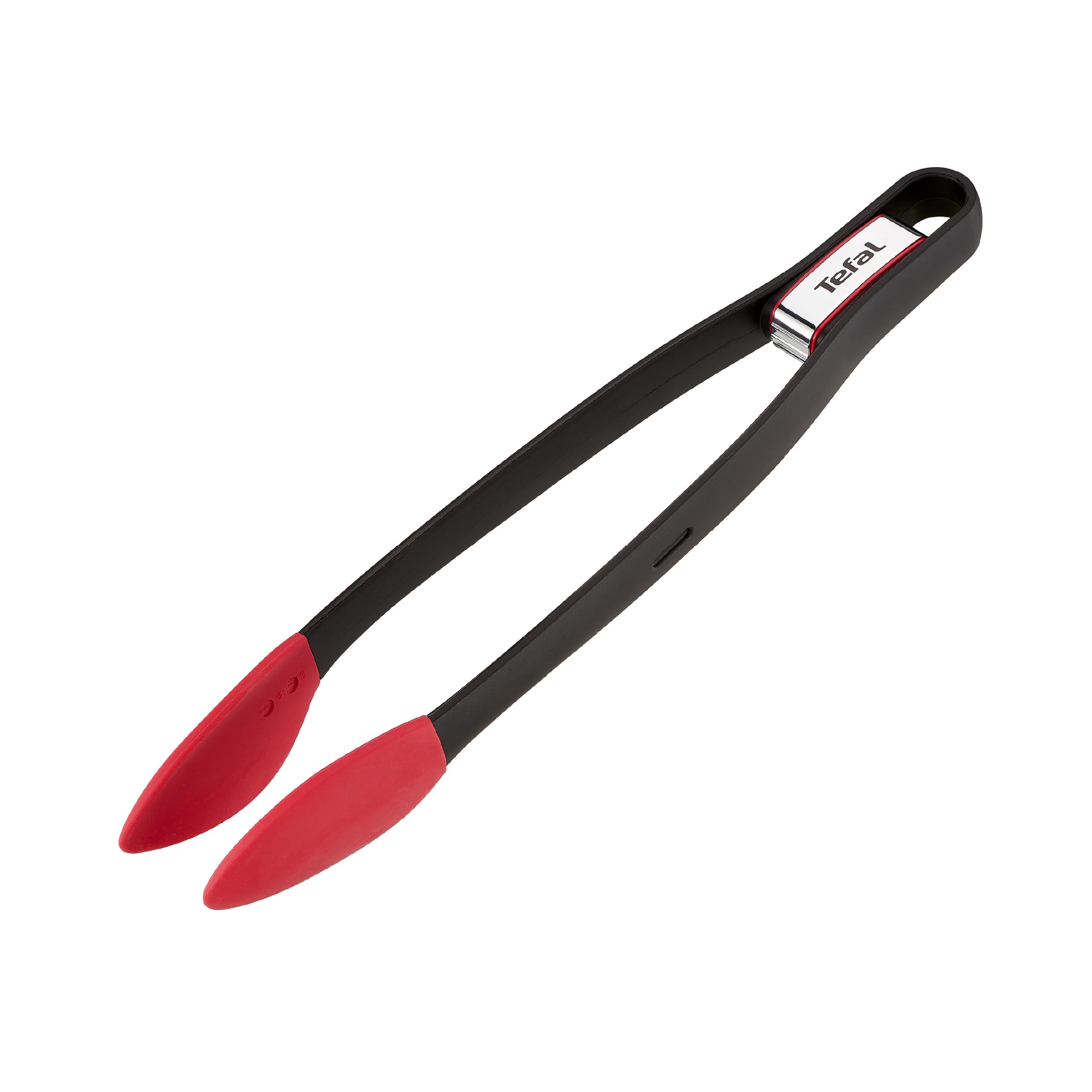 انبر سالاد تفال Ingenio K20607 | انبر آشپزخانه درجه یک | تمیز کردن آسان | قابل شستشو در ماشین ظرفشویی | جنس: پلاستیک | رنگ: مشکی/قرمز