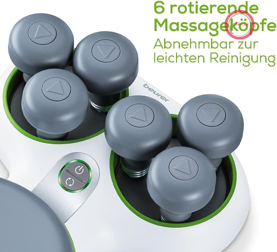 ماساژور تاندون آشیل Beurer FM 200 Achillomed با 6 سر ماساژ، تسکین مشکلات تاندون آشیل، تسکین دهنده و تقویت کننده گردش خون، ایده آل برای دوندگان، 1 عدد (1 بسته)