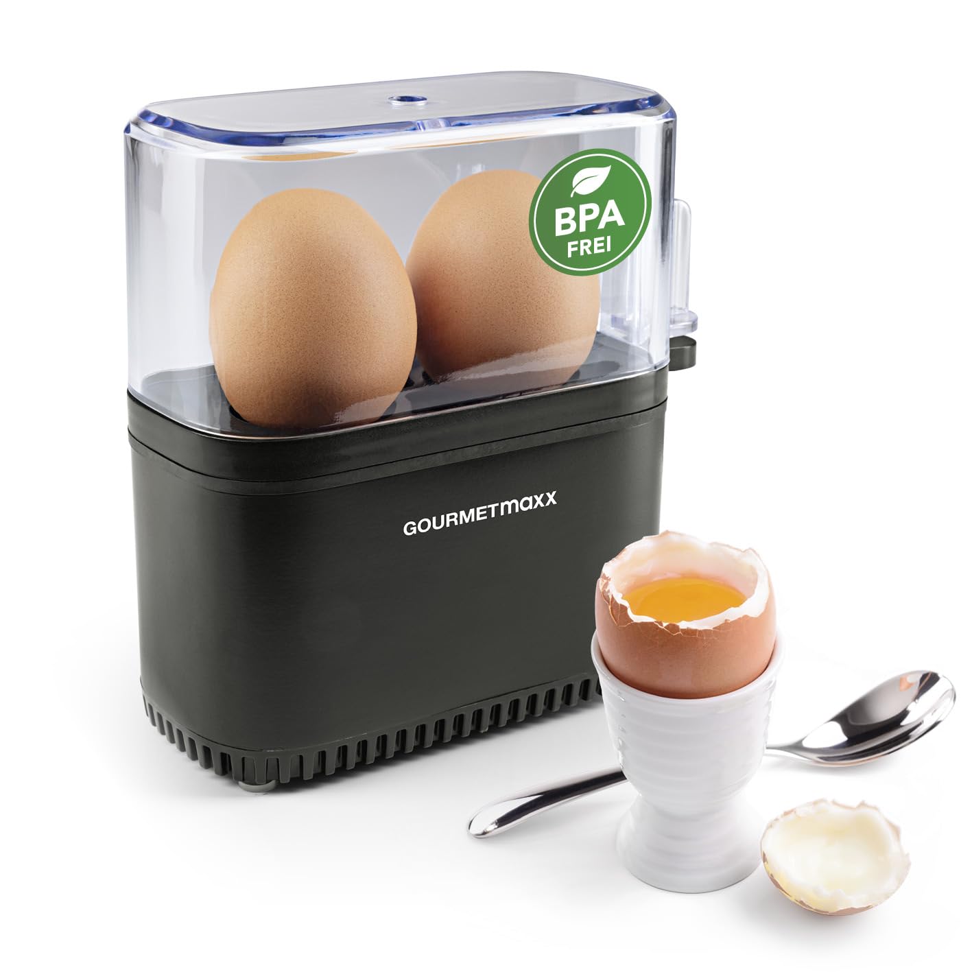 تخم‌ مرغ‌ پز گورمت‌ مکس آلمان  GOURMETmaxx برای ۲ عدد تخم‌مرغ